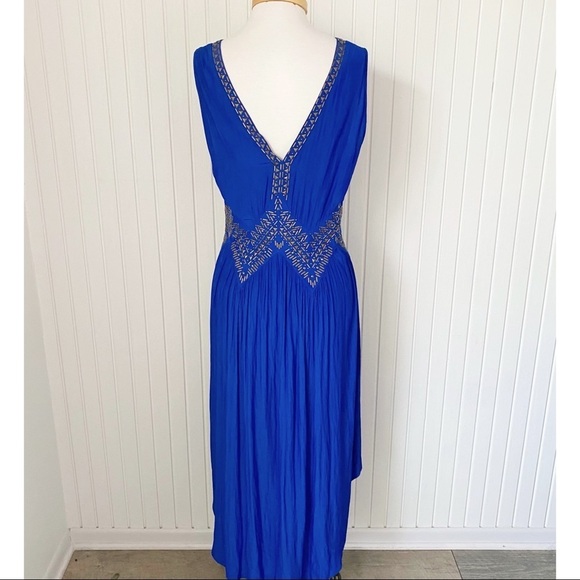 Ramy Brook Blue Embellished Dress - Picture 9 of 16